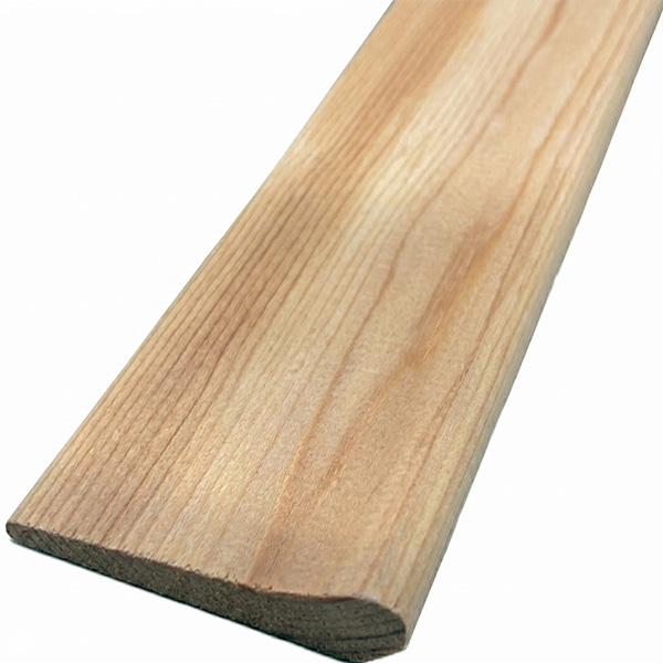 Pircher Battiscopa con Piede Pino Grezzo MM14X70X2700 - PIRCHER OBERLAND